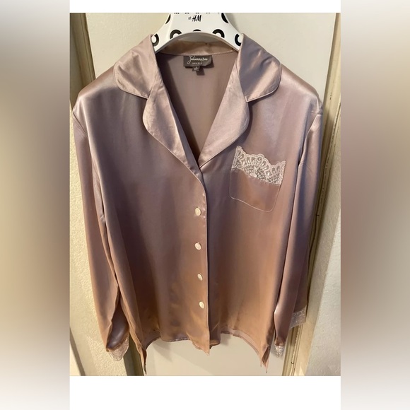 Julianna Rae Womens Sleep in silk pajamas - s - Picture 3 of 10